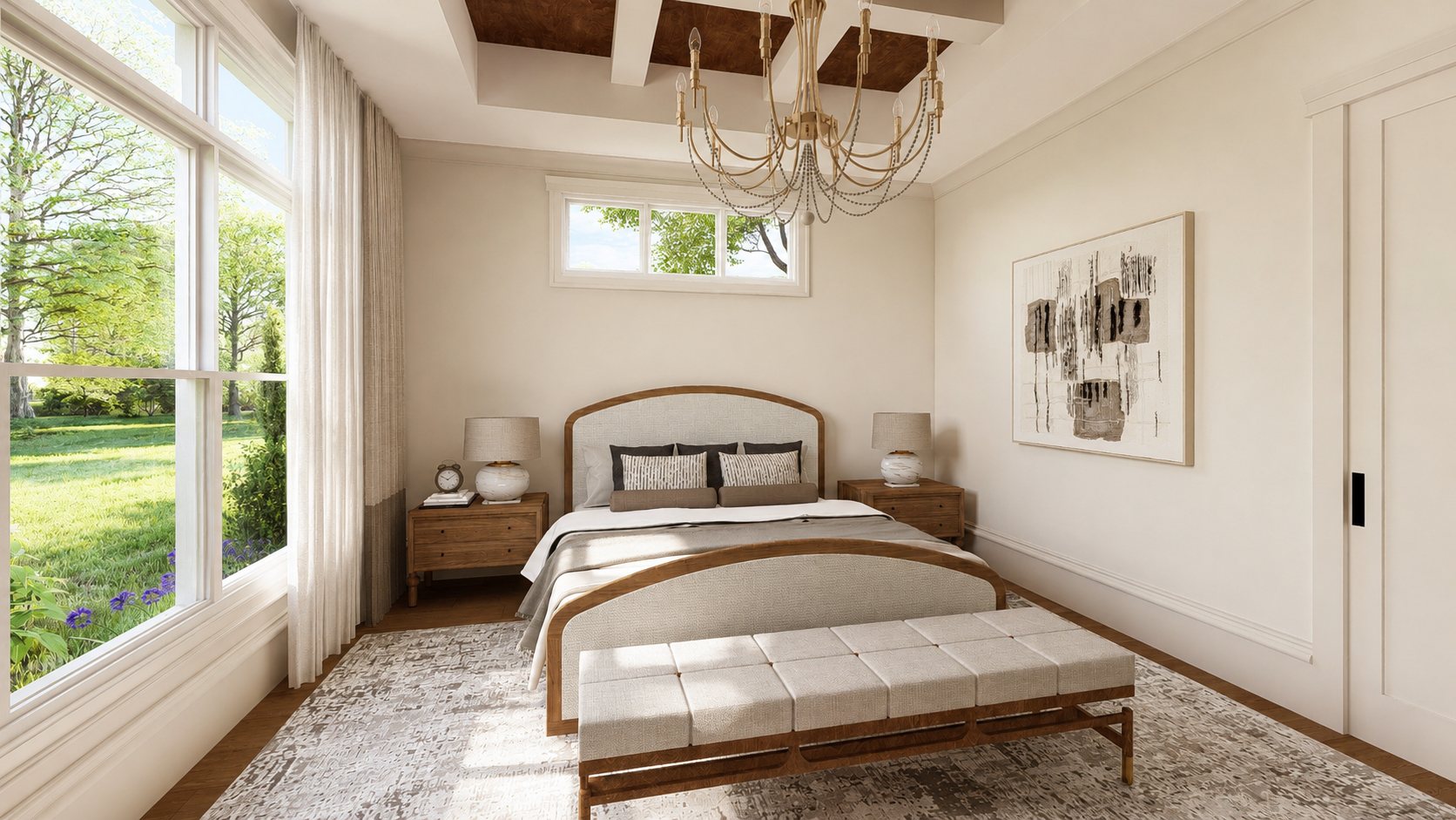 Grandview bedroom rendering